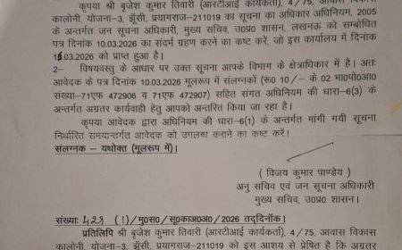 जन सूचना अधिकार अधिनियम 2005 RTI(POI) के माध्यम से सूचना मांगी गई, किंतु पूर्वांचल विद्युत वितरण निगम लिमिटेड के विभागीय अधिकारियों ने उत्तर में तथ्यों को छुपाने का प्रयास किया।