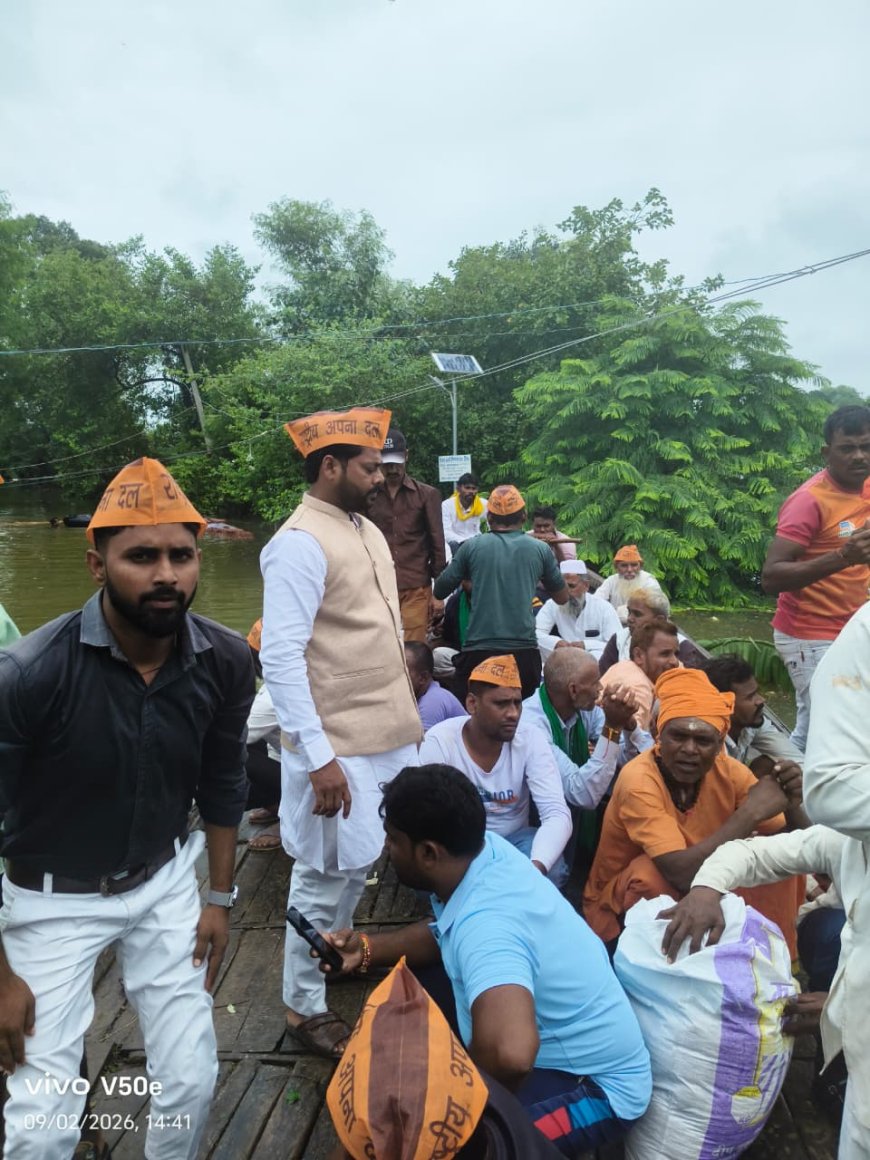 राष्ट्रीय अपना दल के राष्ट्रीय अध्यक्ष श्री अमर दीप निषाद जी द्वारा कोराव विधानसभा के झाडियही ग्राम सभा का निरीक्षण